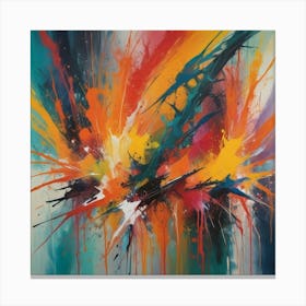 'Explosion' 1 Canvas Print