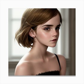 Emma Watson Empowering Expressions Canvas Print