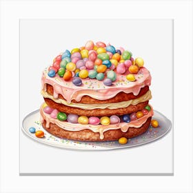 Easter Cake 1 Canvas Print