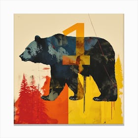 Bear 1 Canvas Print