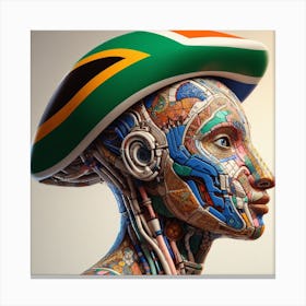 Safrican Woman Canvas Print