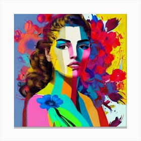 London Girl Canvas Print