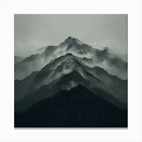 Mountain Range Canvas Print