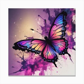 Butterfly Painting 257 Canvas Print