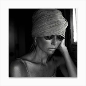 Woman In A Turban Canvas Print