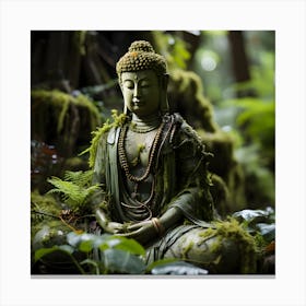 Buddha Series01 Csaba Fikker For Ai Art Depot 4 Canvas Print