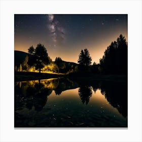 Night Sky Canvas Print