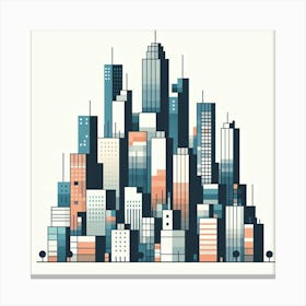 Cityscape 10 Canvas Print