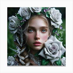 Fairytale Girl 6 Canvas Print