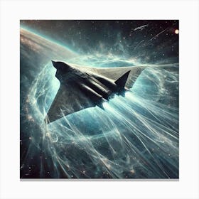 Aurora Phantom Shadow Dive Canvas Print