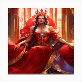 King Of Queens Canvas Print