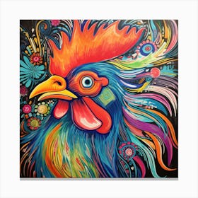 Zodiac Signs - Rooster Canvas Print