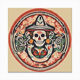 Day Of The Dead 60 Canvas Print