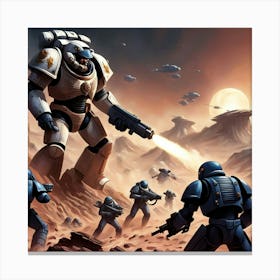 Warhammer 40k 1 Canvas Print