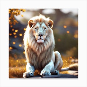 Lion art 32 Canvas Print