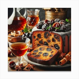 Turkish Christmas Cake Canvas Print