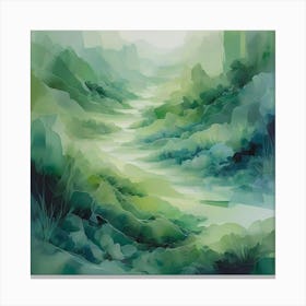 Landscape Painting 4 Canvas Print