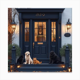 Front Door Canvas Print