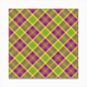 Plaid Pattern 21 Canvas Print