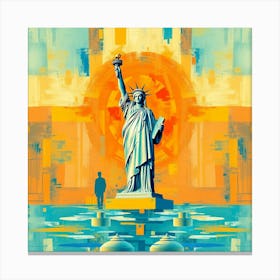 Statue Of Liberty 7 Canvas Print