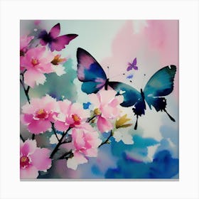 Butterfly Painting 24 Canvas Print