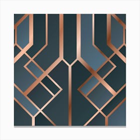 Art Deco Pattern 05 Canvas Print