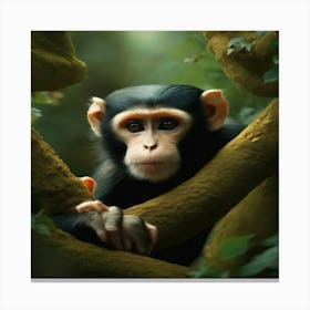 Chimpanzee Canvas Print