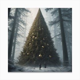 Christmas Tree 14 Canvas Print