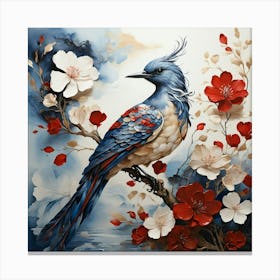 Blue Bird 1 Canvas Print