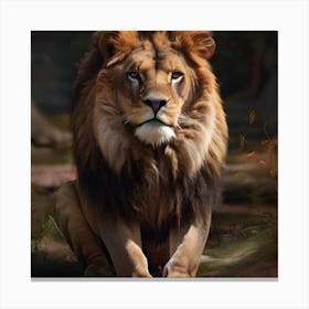 Lion Canvas Print