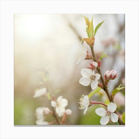 Blossoming Cherry Tree Canvas Print