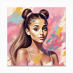 Ariana Grande Ar1 Canvas Print