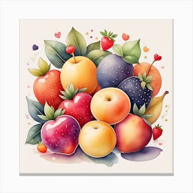 Fruitful Medley Canvas Print