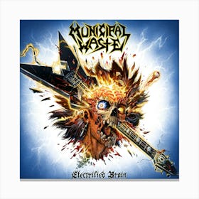 Municipal Waste Trash Metal 9 Canvas Print