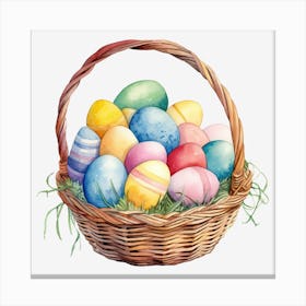 Easter Basket 8 Canvas Print