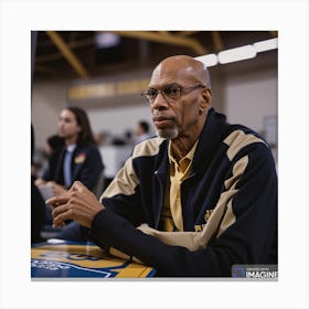 Kareem Abdul-Jabbar AI Canvas Print