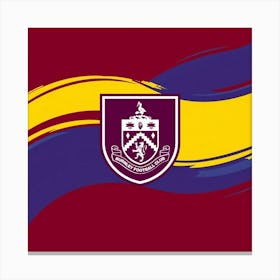 Burnley F.C Logo Wall Art 10 Canvas Print