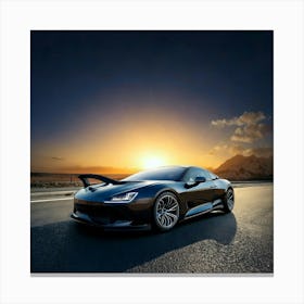 Firefly Sleek And Powerful Luxury Sports Car Design 88781 (2) Canvas Print