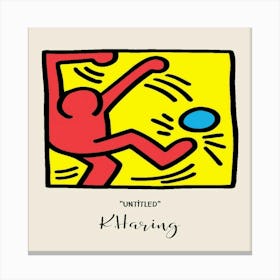 Keith Haring Canvas Print