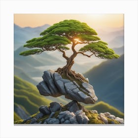 Bonsai Tree 1 Canvas Print