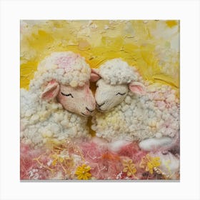 Two Sheep 3 Canvas Print