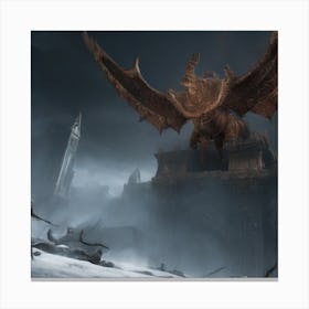 Dark Souls 2 1 Canvas Print