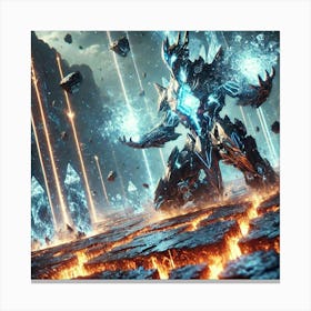 Geomancer Terrain Manipulation Canvas Print