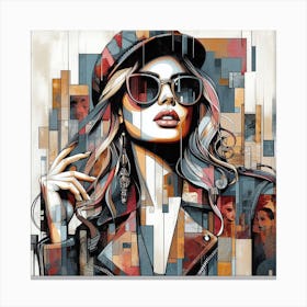 Sexy Girl Canvas Print