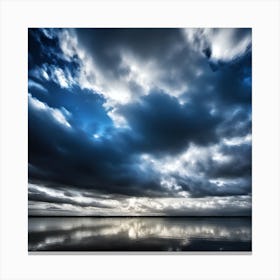 Cloudy Sky 13 Canvas Print