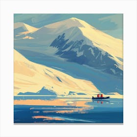 Arctic Landscape Canvas Print