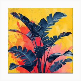 Tropical Leaves Canvas Print