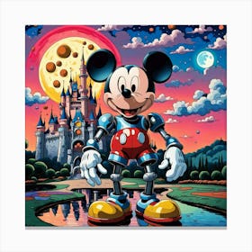 Mickey Mouse 5 Canvas Print