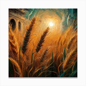 Wheat Field 11 Canvas Print