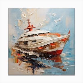 Yacht 1 Canvas Print